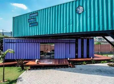 住在集装箱里是不是很酷?