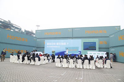 巨大出口量催生奥马定制集装箱