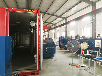 模块化取制样集装箱实验室即将完成