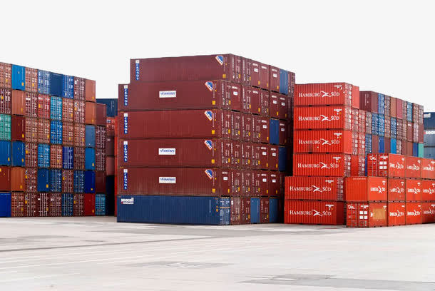 码头集装箱 全球贸易的基石